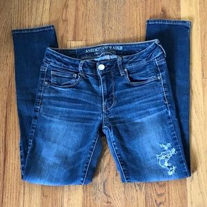 🌻American Eagle Super Stretch Skinny Jean 4s EUC!